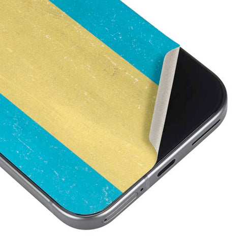 Bahamas Flag Distressed Google Pixel 9 Skin